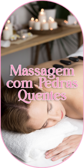 Massagem com pedras quentes